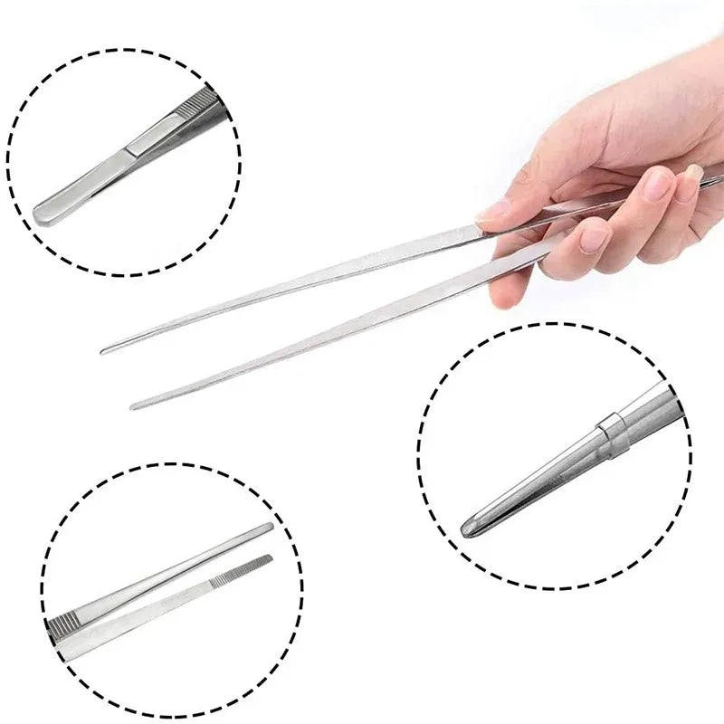 Barbecue Tongs Food Tongs Food Clip Stainless Steel