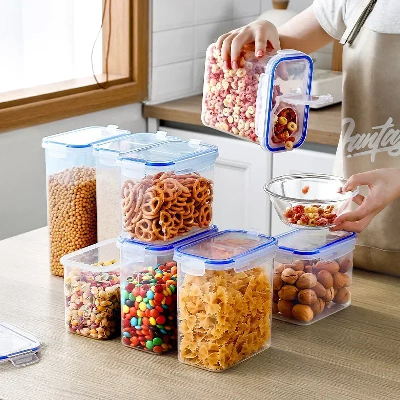 Food Storage Containers Lids Stackable Treat Box Containers