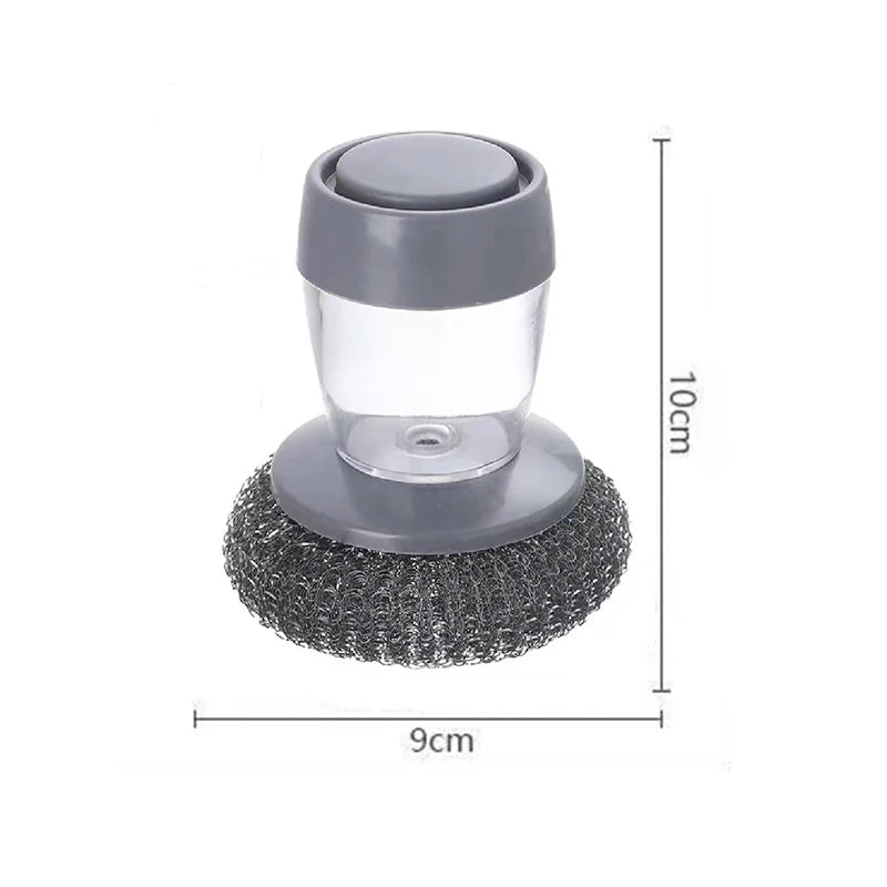 2/4/5/6pcs Cleaning Brush Pad Set Dish Scouring Pad for Cleaning Scouring Pad Kitchen Scrub Brush & Bendable Cup Brushes Dish