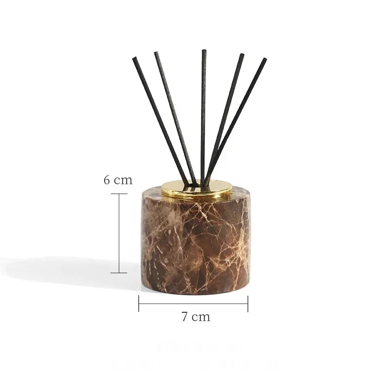Emperador Dark Natural Marble Bathroom Brown Luxury Toothbrush