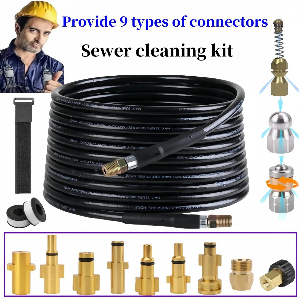 Sewer Cleaning Hose Pressure Hose High-Pressure Cleaning Machine