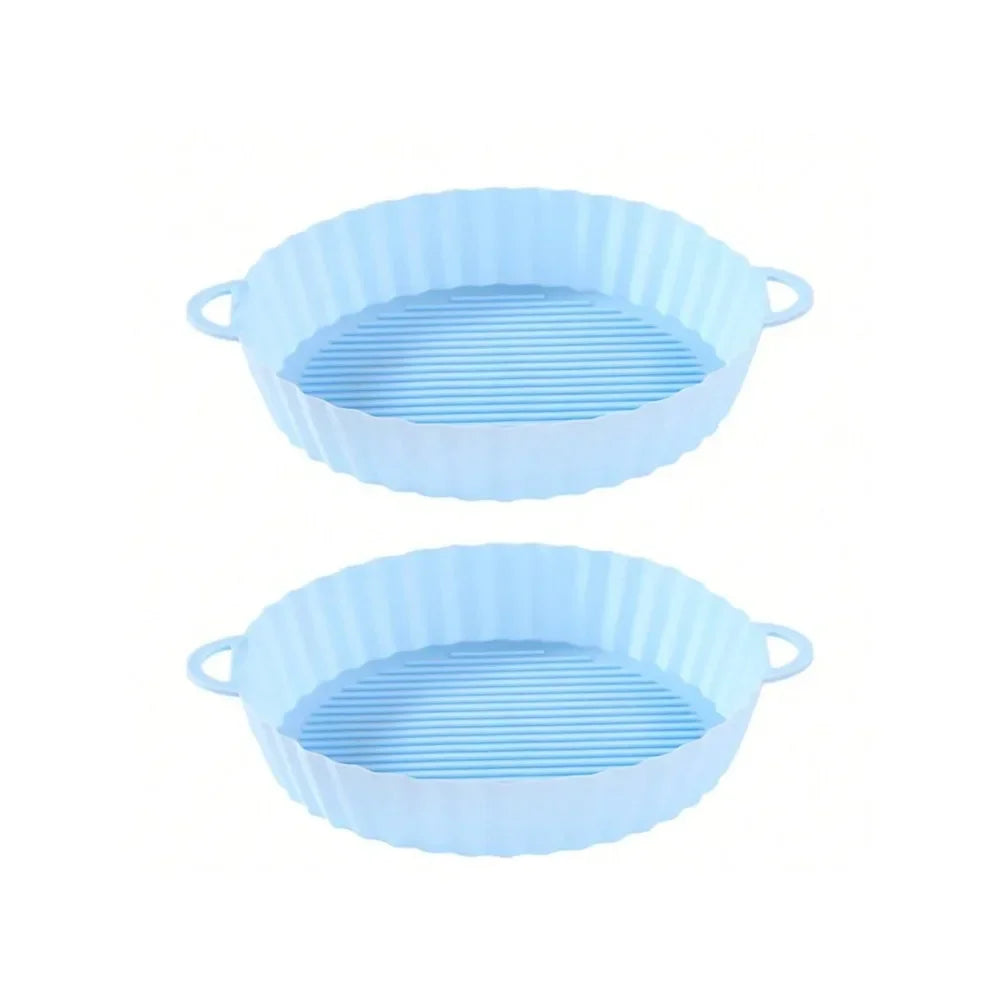 Silicone Mat Round Airfryer Inserts Heat Resistant Baking