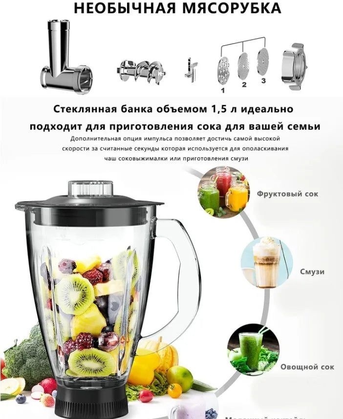 8l Stand Mixer Commercial & Use Electric Dough