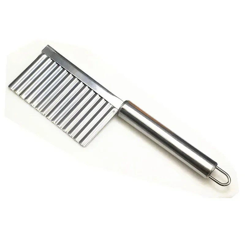 Stainless Steel Wave Potato Slicer Vegetable Cutter Potato