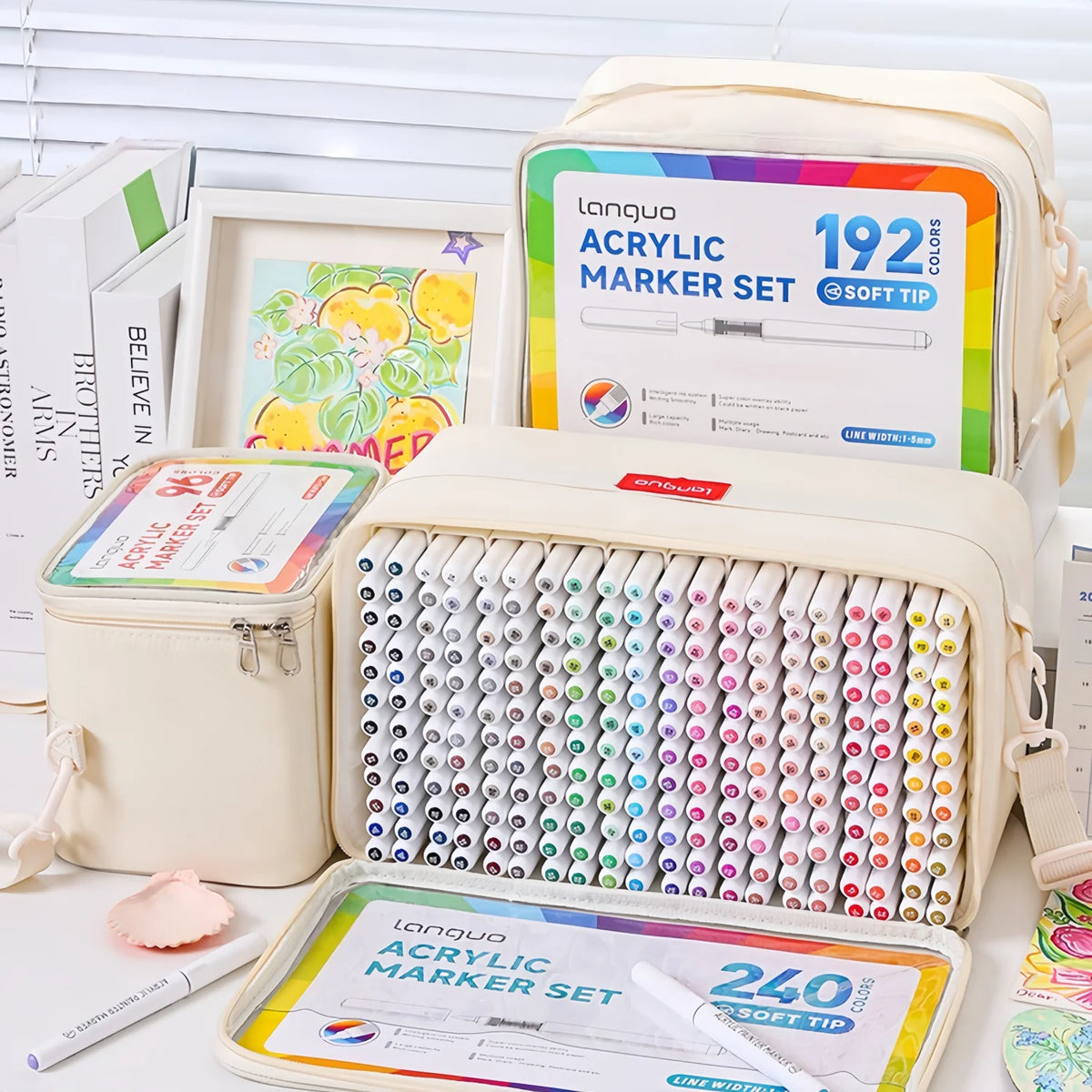 Automatic Ink Control Acrylic Paint Markers Handbags Styles