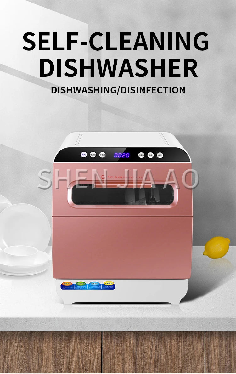 1200w Dishwasher Washing Machine Fully Automatic Dishwashers