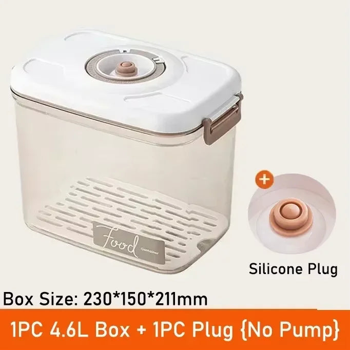 Vacuum Food Storage Box Fresh-Keeping Canister Sealed Storage