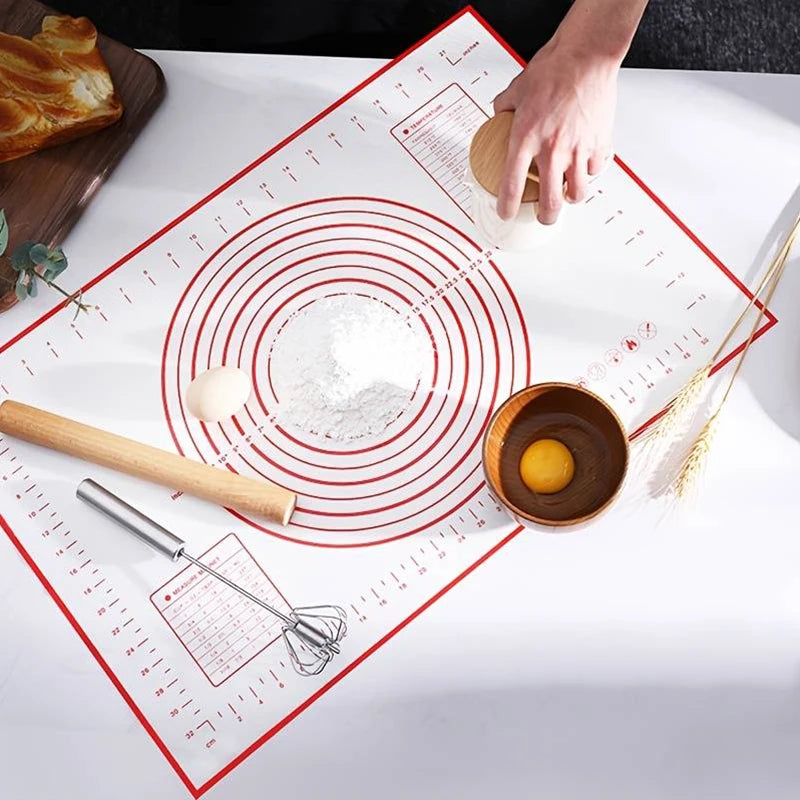 Lager Silicone Pastry Mat Rolling Dough Measurement Thick