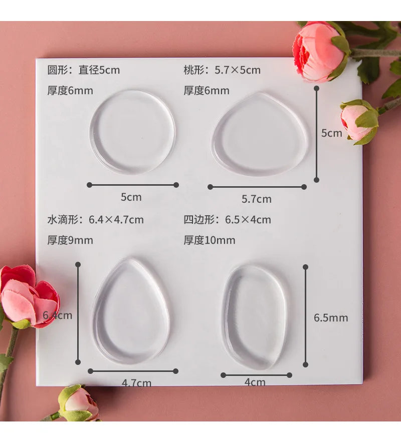 Polymer Clay Flower Petals Silicone Mat Diy Three-Dimensional