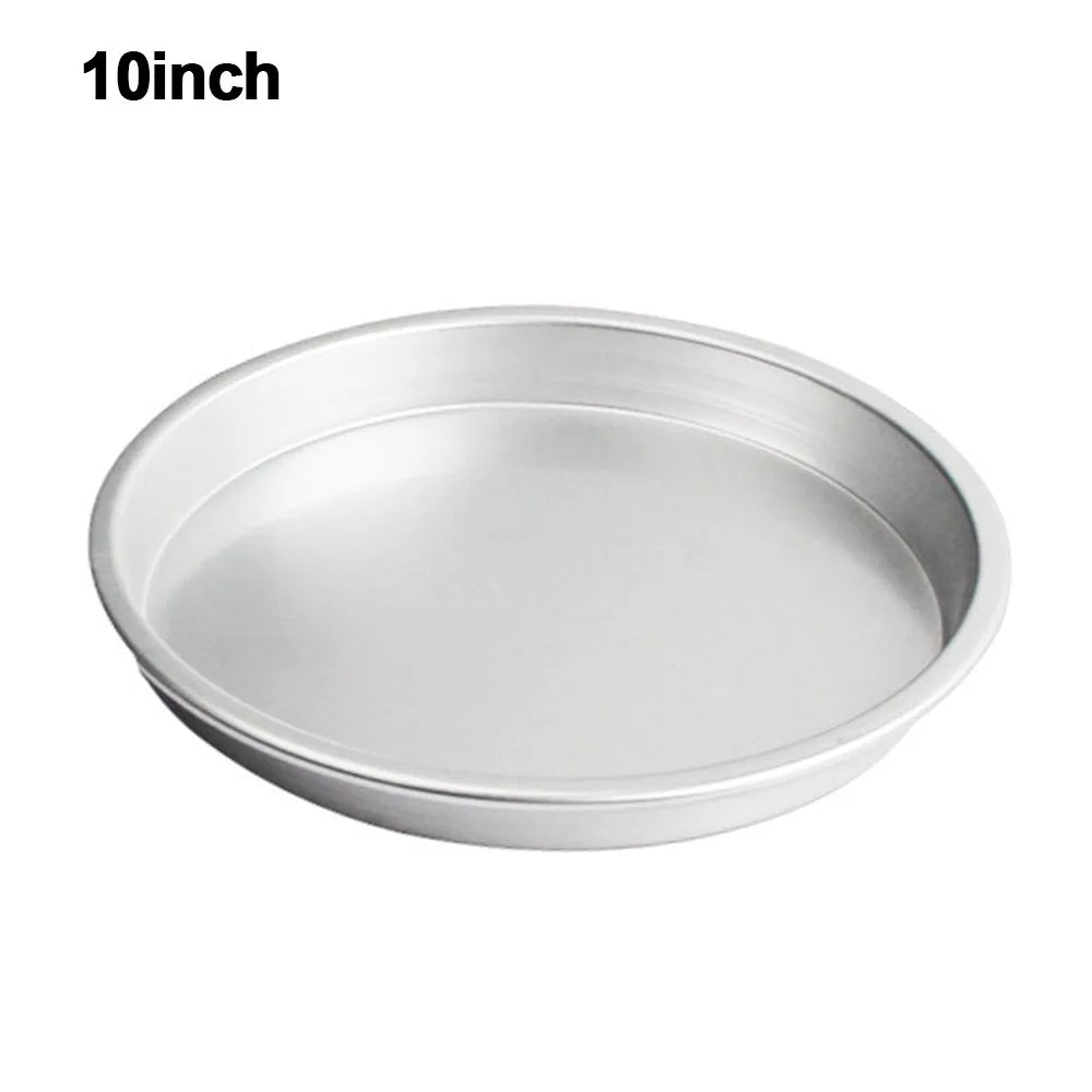 Round Baking Tray Even Heating Aluminum Alloy Oven
