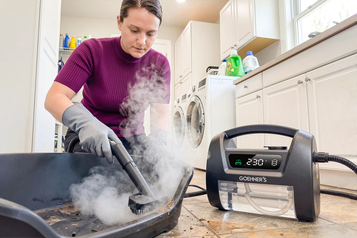 Steam Degreaser Grease Removal 1800w 6l 110v 30s