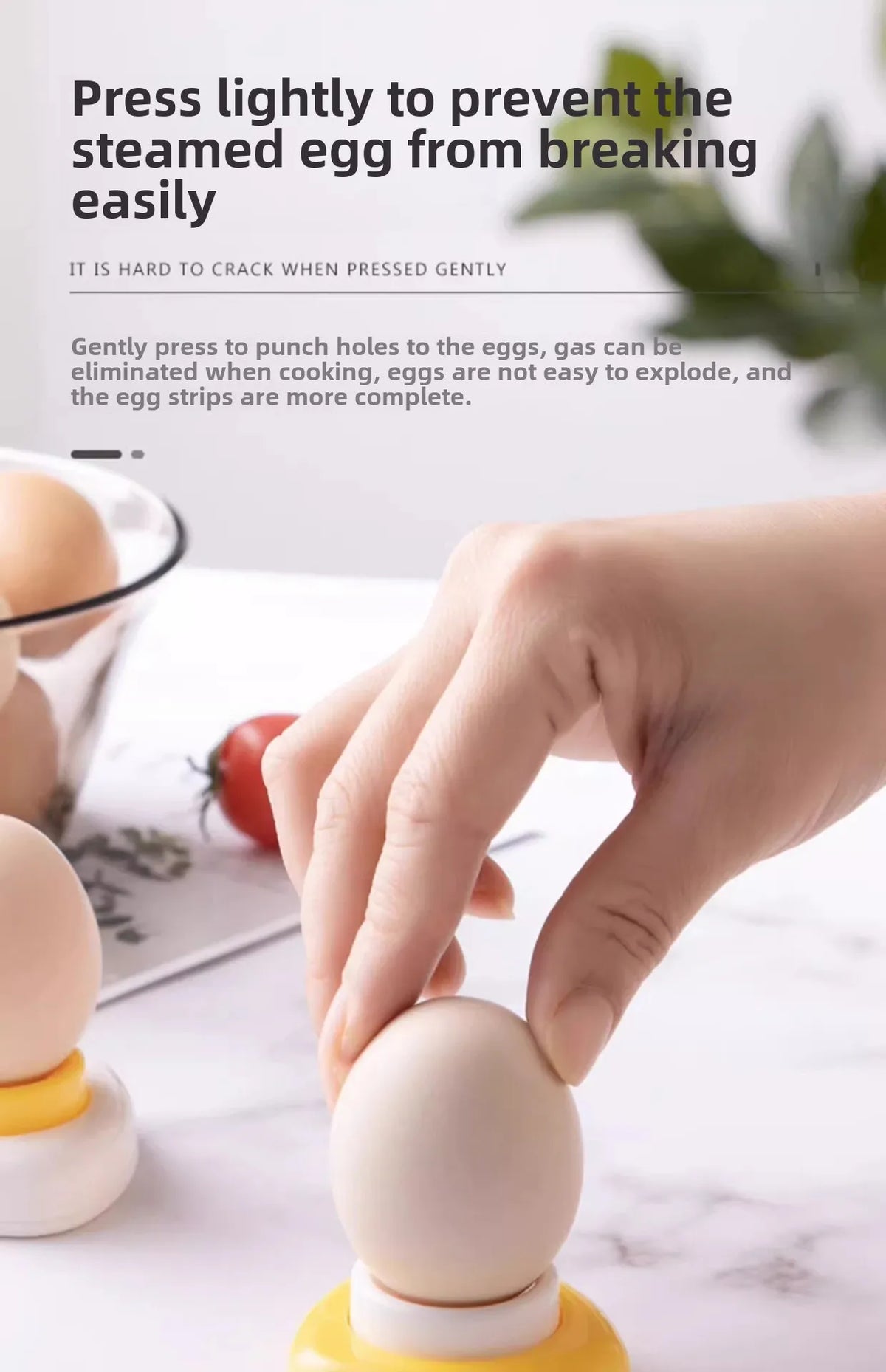 Egg Hole Punch Kitchens Cracker Piercing Practical Baking