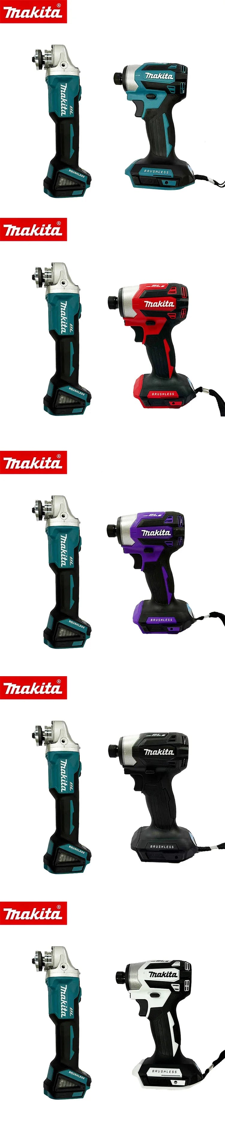 Makita Dga404 Grinder & Dtd173 Impact Driver Brush