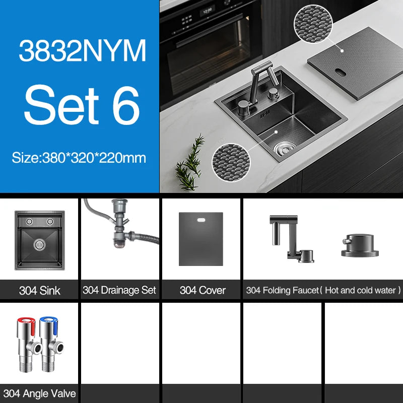 Asras Sus 304 Nanometer Hidden Island Sink Rice