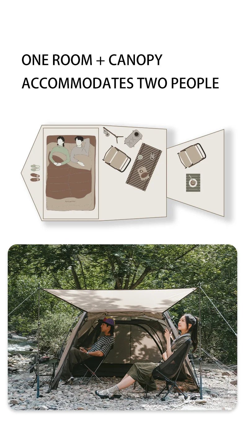 Naturehike Massif Tent Stove Jack Waterproof Windproof Season