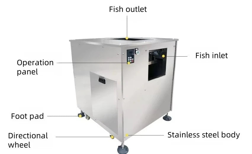 Salmon Fish Meat Slicing Slicer Squid Octopus Beef