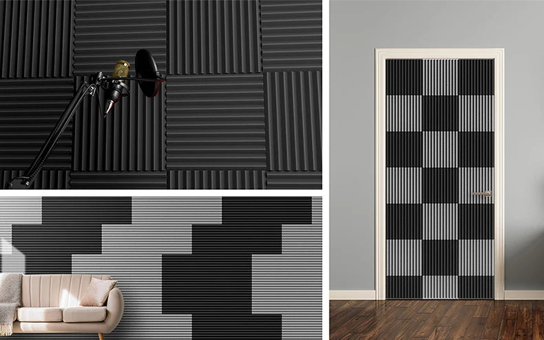 Touo Panel Soundproofing 6-48 Pack Studio Acoustic Foam