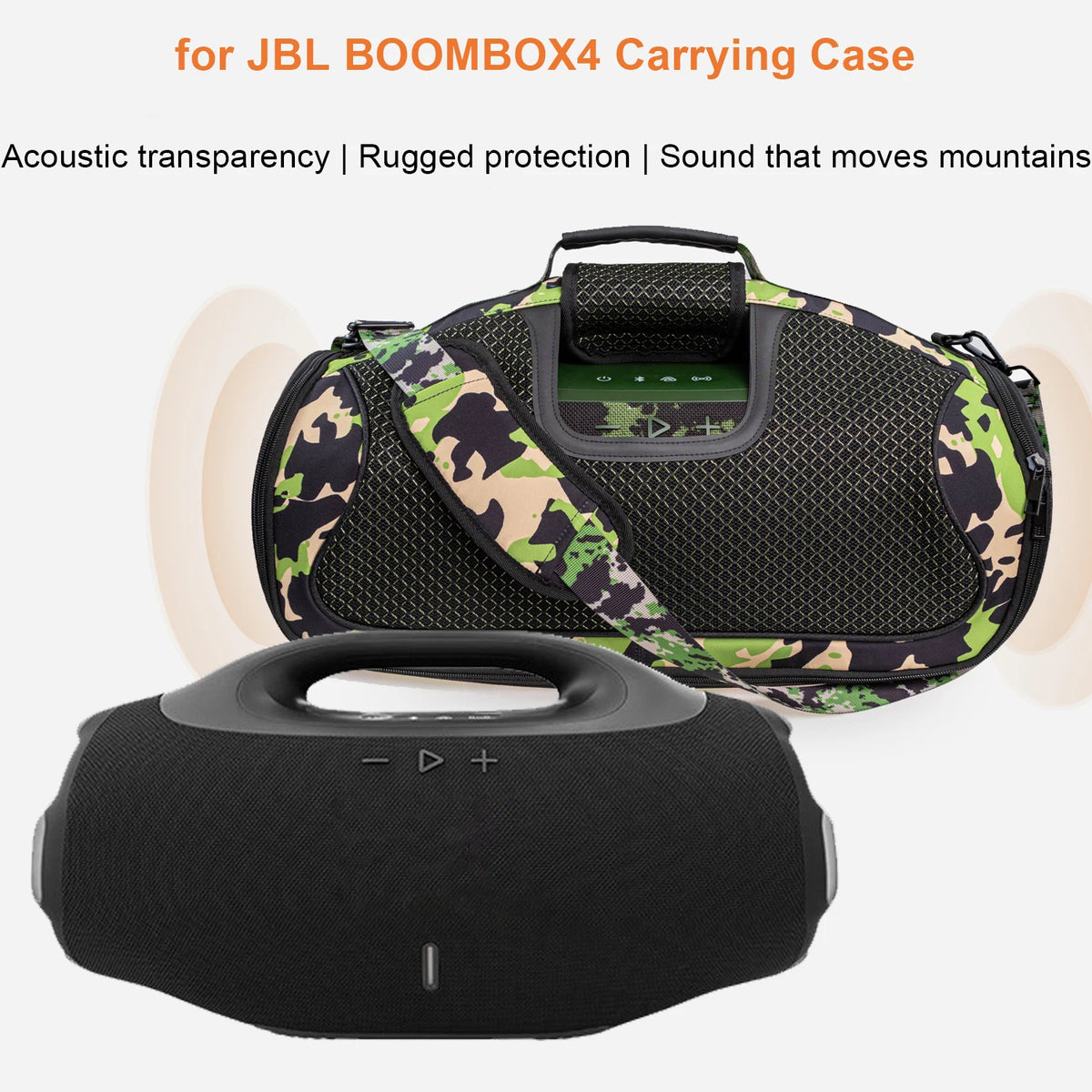 Jbl Boombox Speaker Storage Bag - Wireless Bluetooth-Compateble