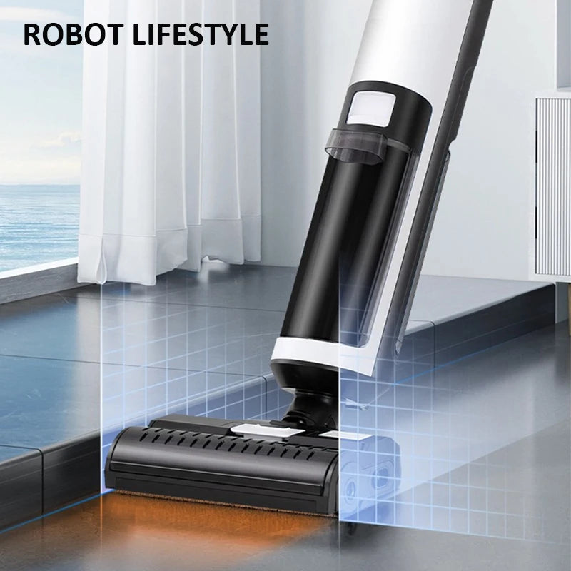 Cordless Handheld Vacuum Cleaner Wet Dry Cleaning Robot