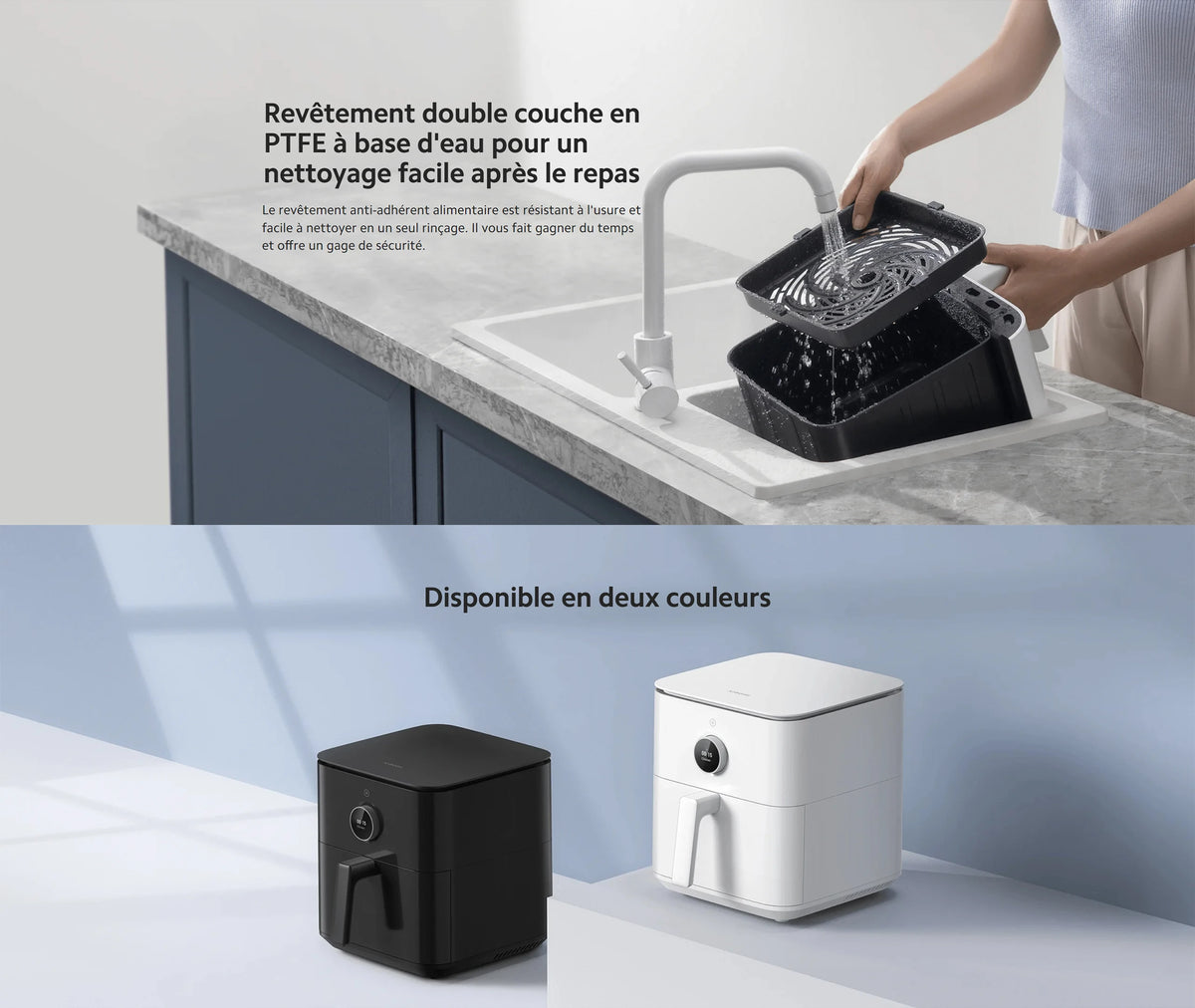 Officiel Xiaomi Smart Air Fryer 5l Chauffage 360