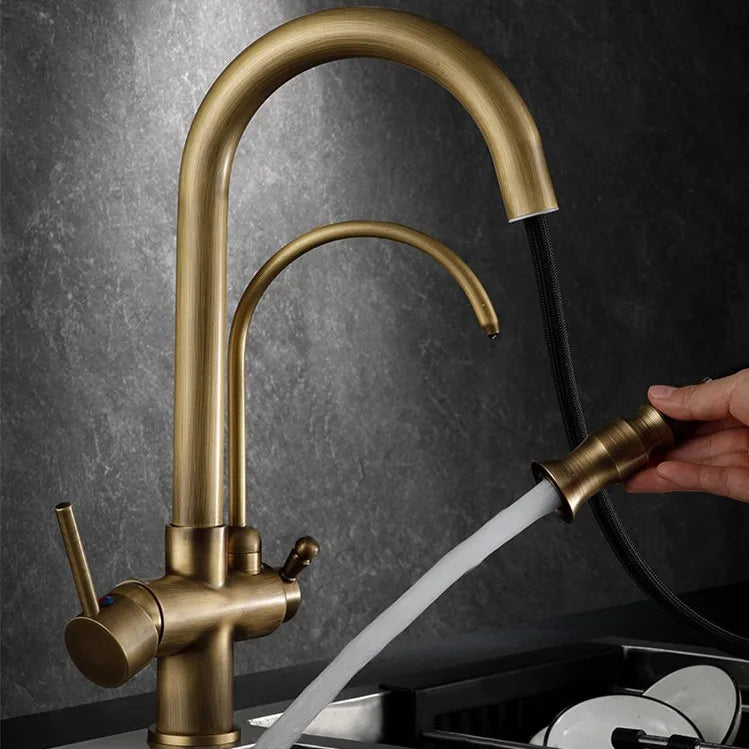 Antique Touch On Filter Sink Faucets Ways Pure