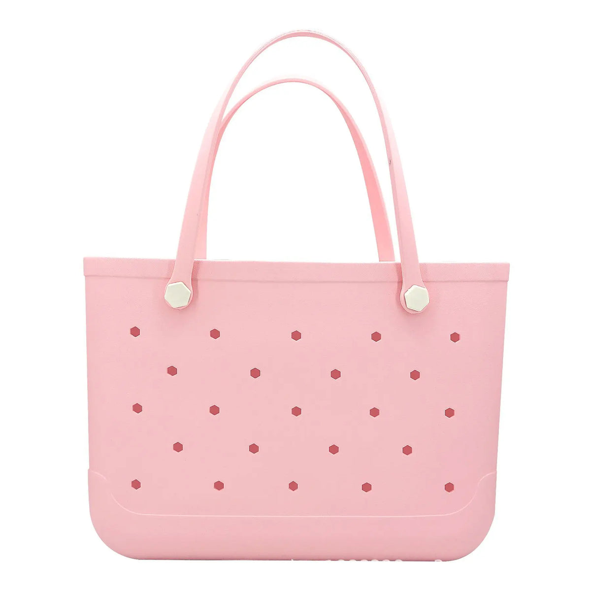 Durable Waterproof Eva Beach Bag Hole Pattern Handheld