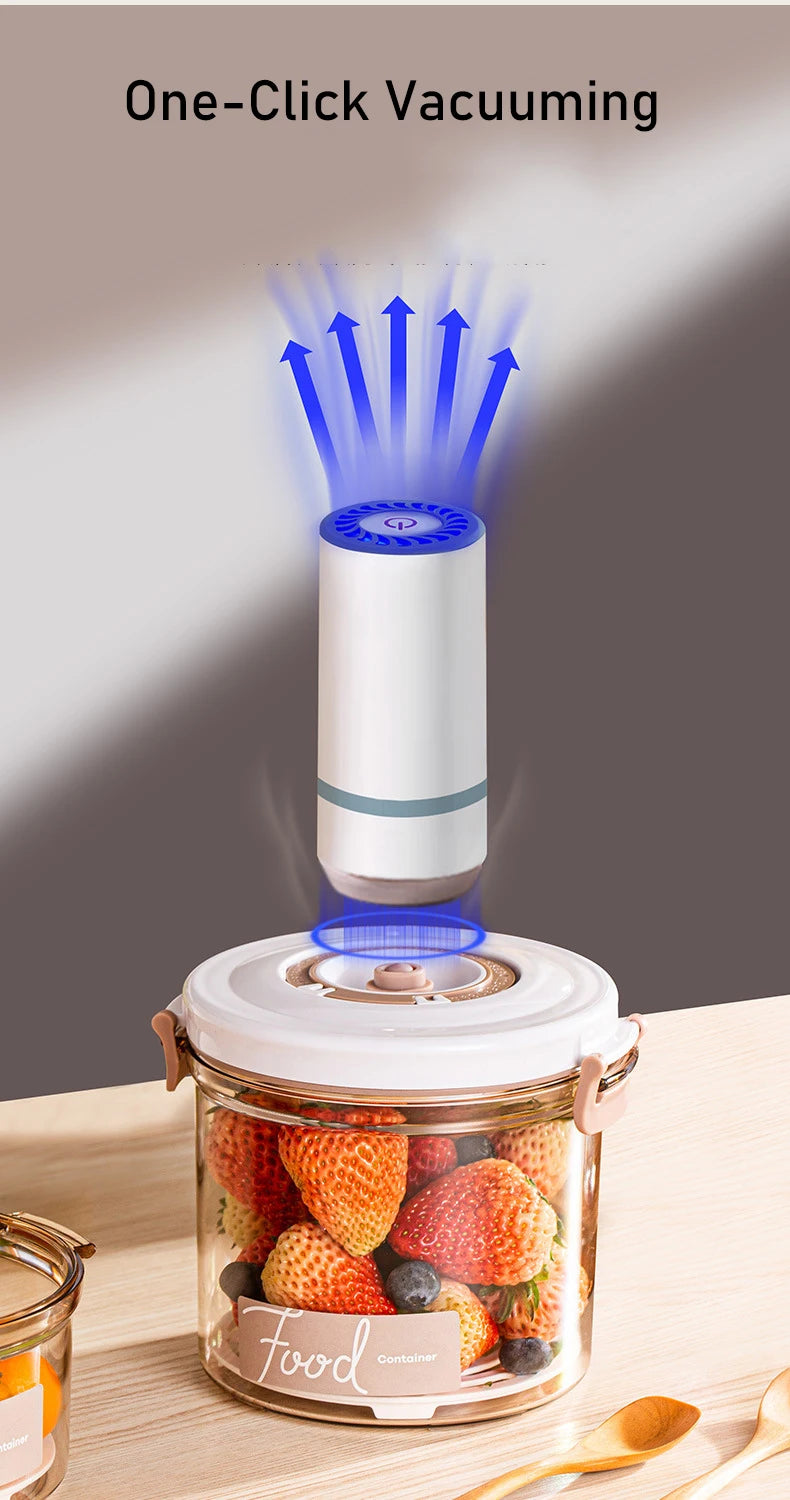 Vacuum Food Storage Box Fresh-Keeping Canister Sealed Storage