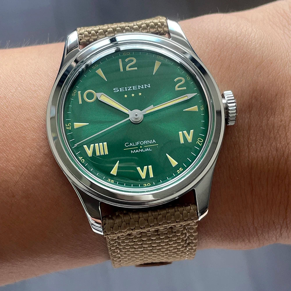 Classic Retro Arrow Pilot Watch Male Mens Wwii