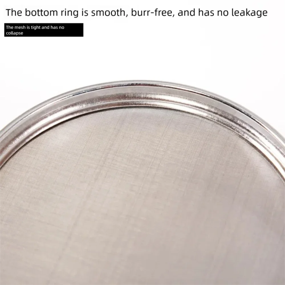 20cm Stainless Steel Mesh Strainer 100/200 Mesh Double-Layer