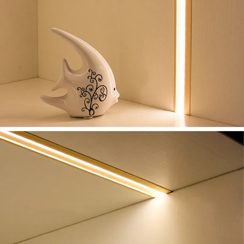 45degree Hidden Lighting Hard Bar Light Invisible Recessed