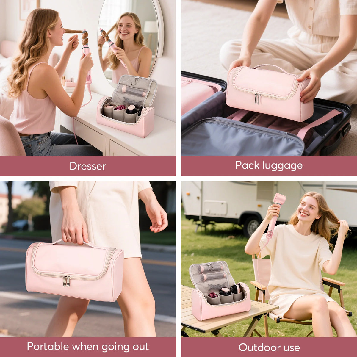 In Air Styler Wrap Travel Bag- 1200w Professional