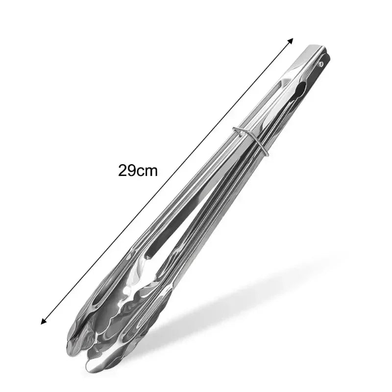 Stainless Steel Food Tongs Food Grade Meat Steak