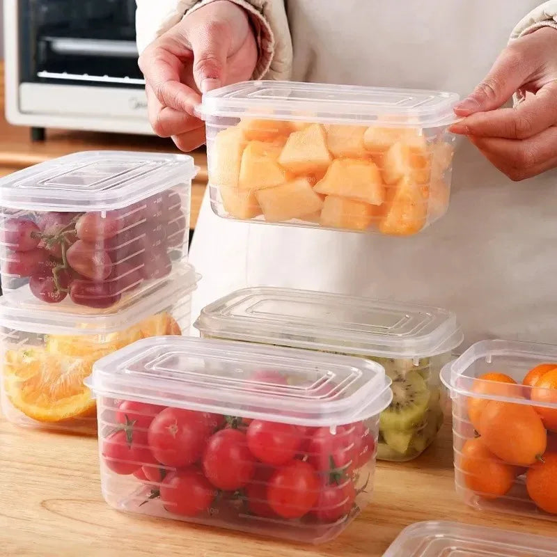 1/3/5pcs Refrigerator Storage Box Fridge Organizer Fresh