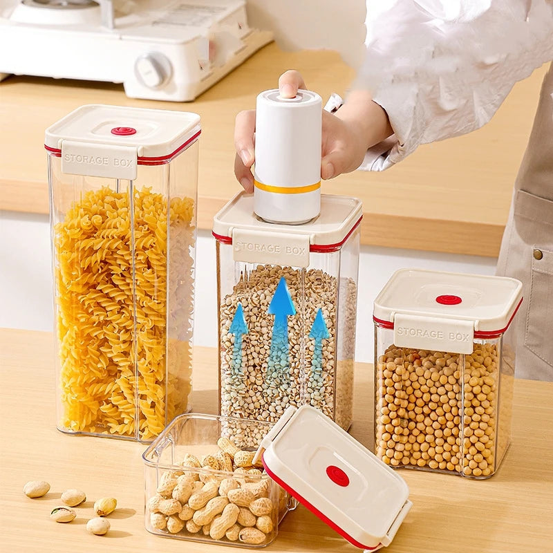 1pc Vacuum Sealed Tank Coffee Beans Vacuum Jar