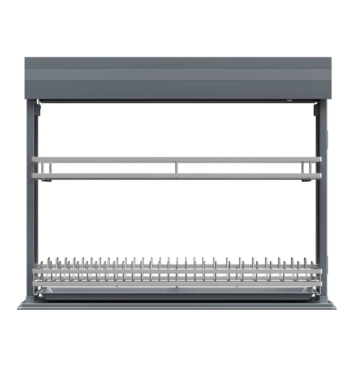 Angelparticle Smart Pull Down Cabinet Organizer-Electric Dish