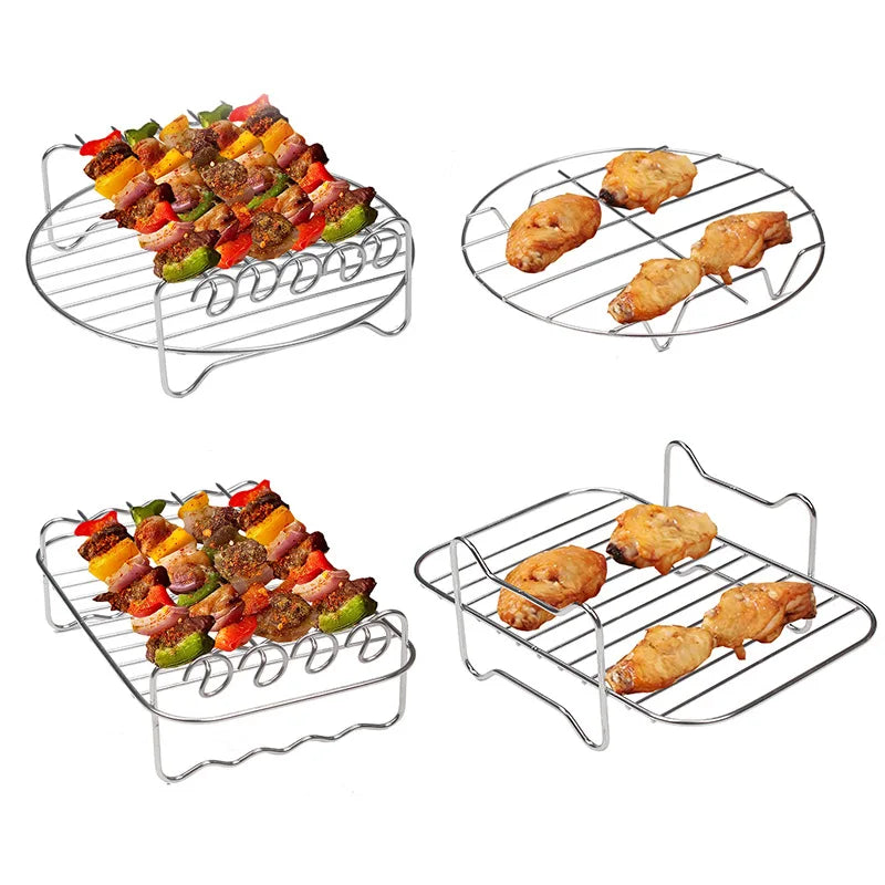 Inch Air Fryer Racks Air Fryer Universal Baking