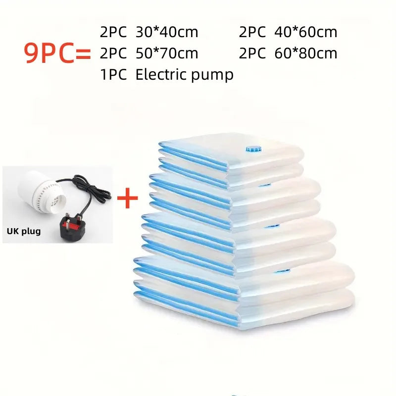 Pump Organizer Compressed Bag Electric Pump Travel Vacuum