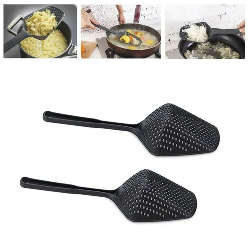 Creative Cooking Shovels Food Strainer Scoop Drain Large