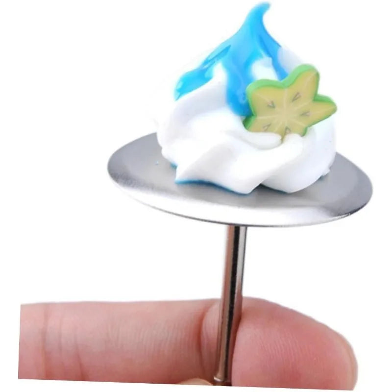 6pcs Stainless Steel Mounting Nails Pastry Nails Cake