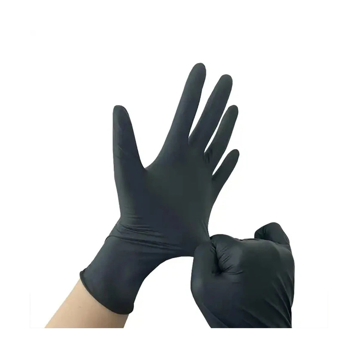 10/20/50/100pcs Bagged Disposable Gloves Black Disposable Gloves