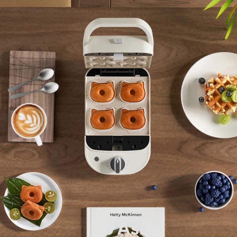 600w Electric Sandwich Maker Waffle Maker Multi-Baker Breakfast