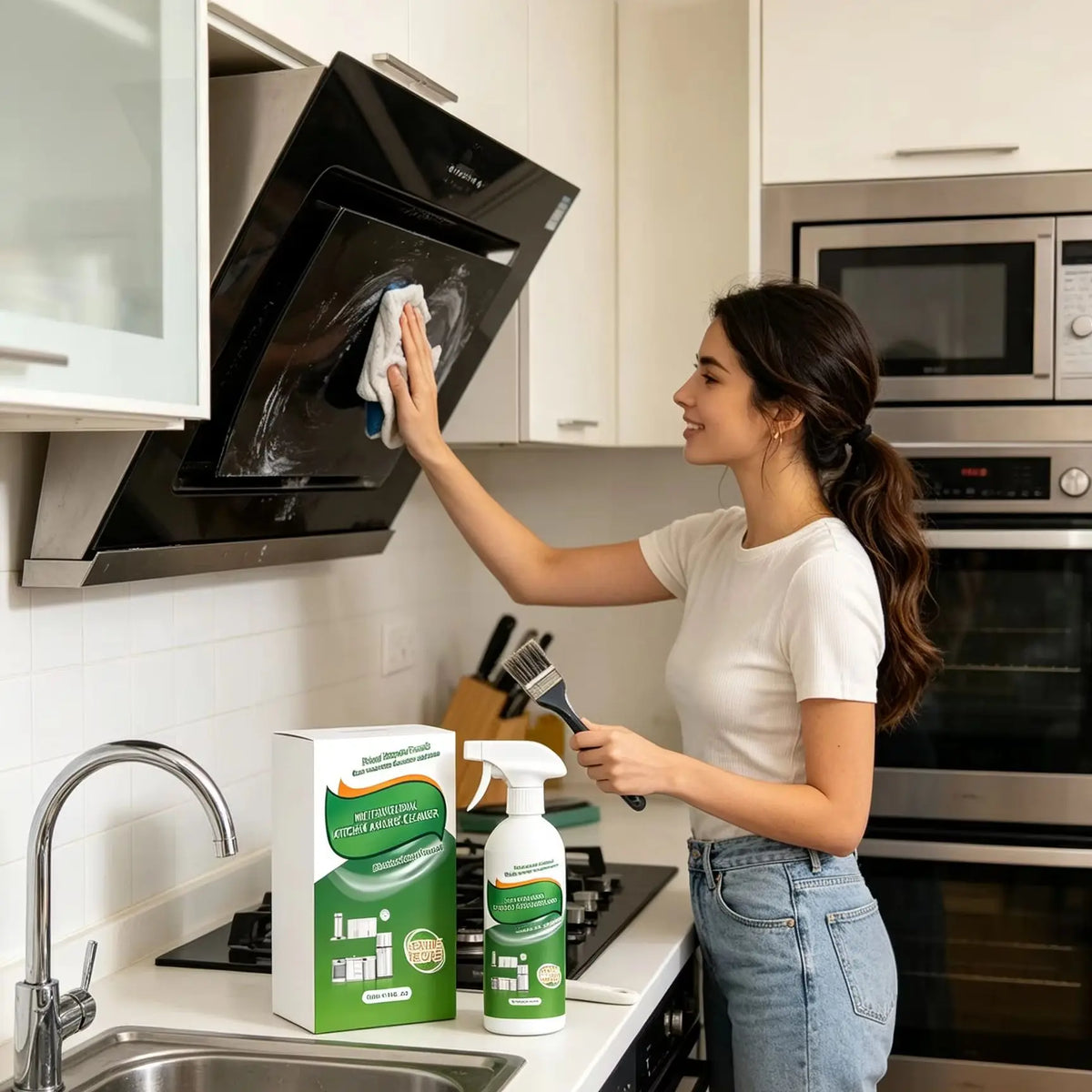Appliance Cleaner Odor Eliminator Oven Stove Range Hood