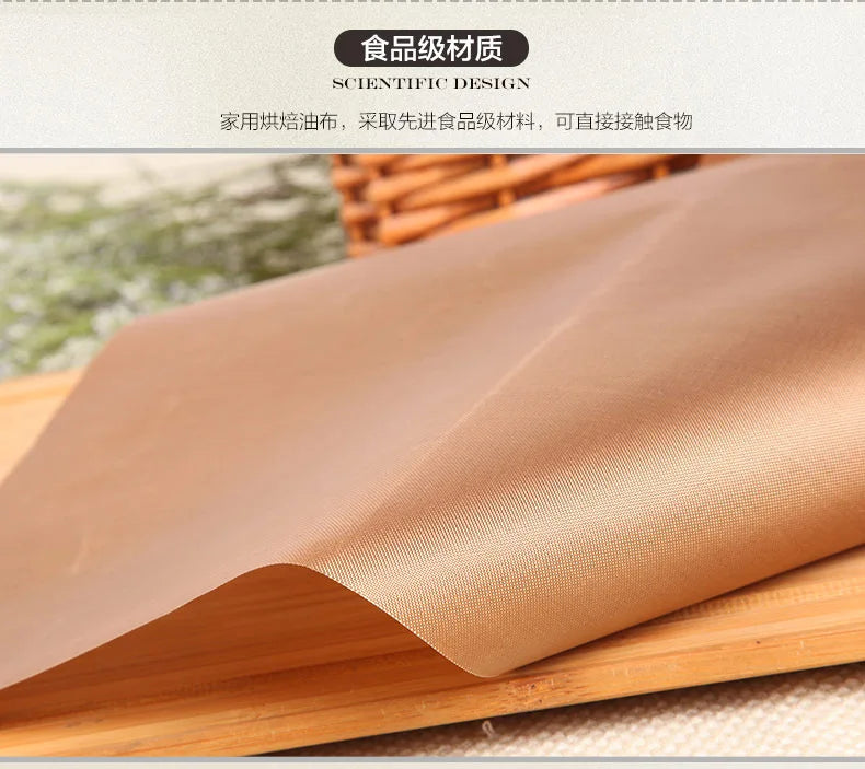 Anti Stick Baking Oilcloth Teflon High Temperature Resistance