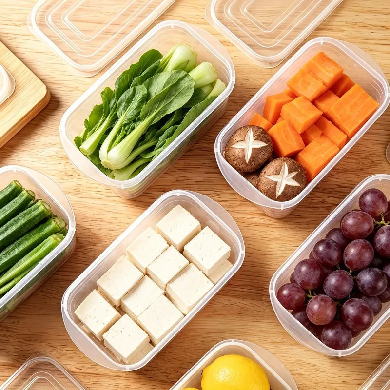 Food Storage Containers 12pcs Boxes Lids Airtight Leak-Proof