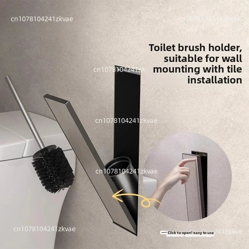Stainless Steel Wall Mounted Hidden Cabinet Bathroom Toilet