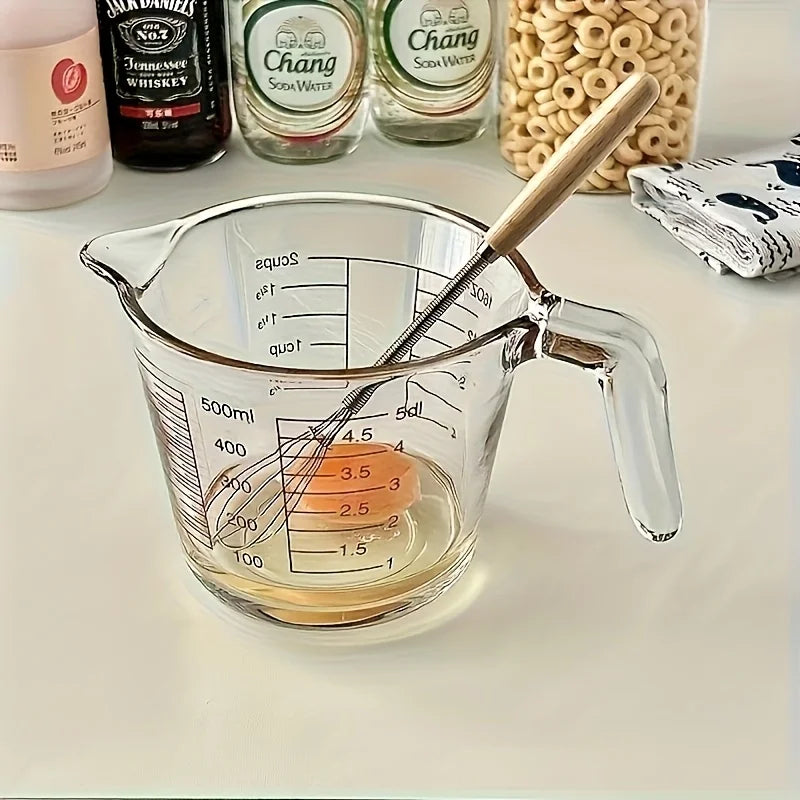 1pc/3pcs Of Whisks Solid Wood Handles Stainless Steel