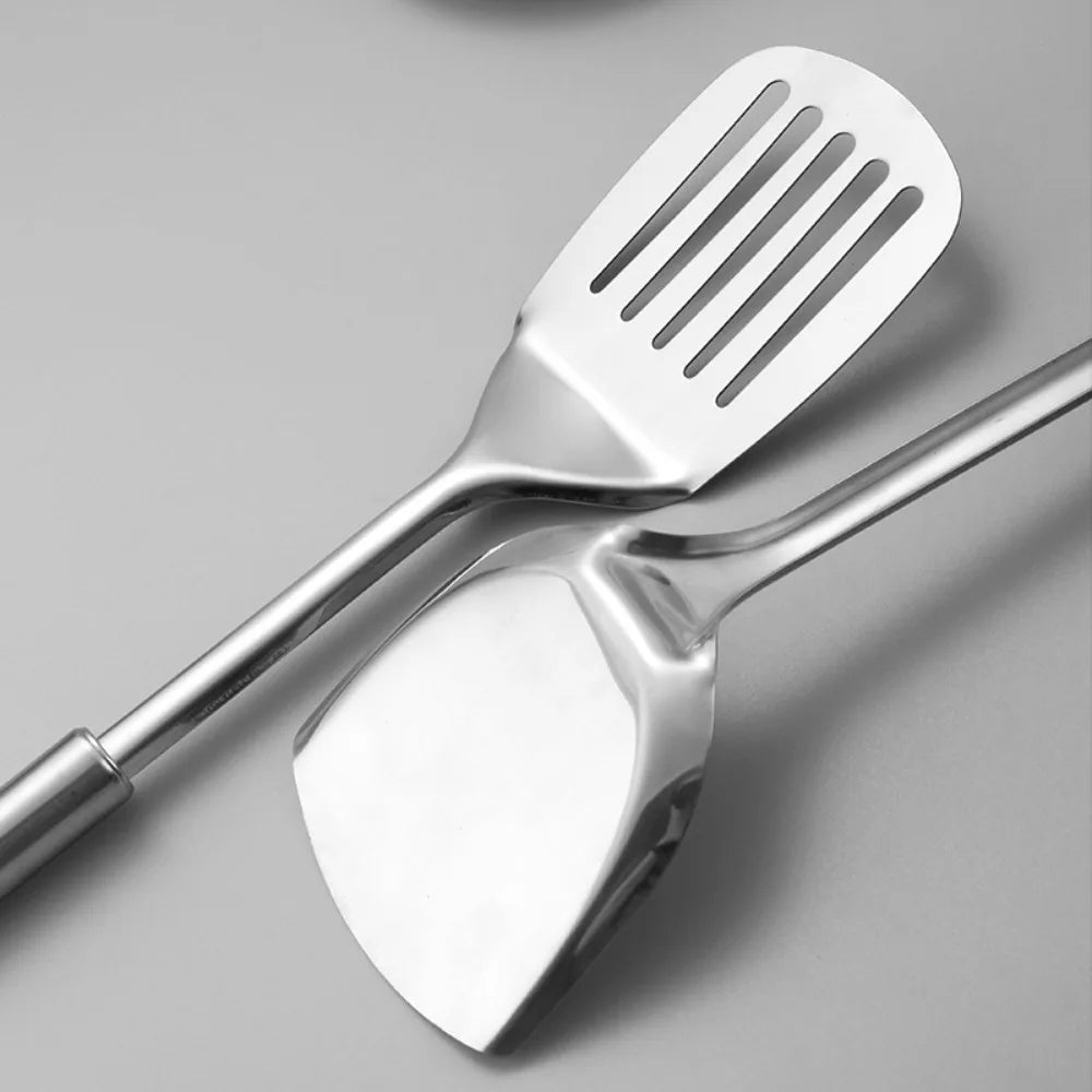 9pcs Cookware Stainless Steel Cooking Utensils Rust-Proof Durable