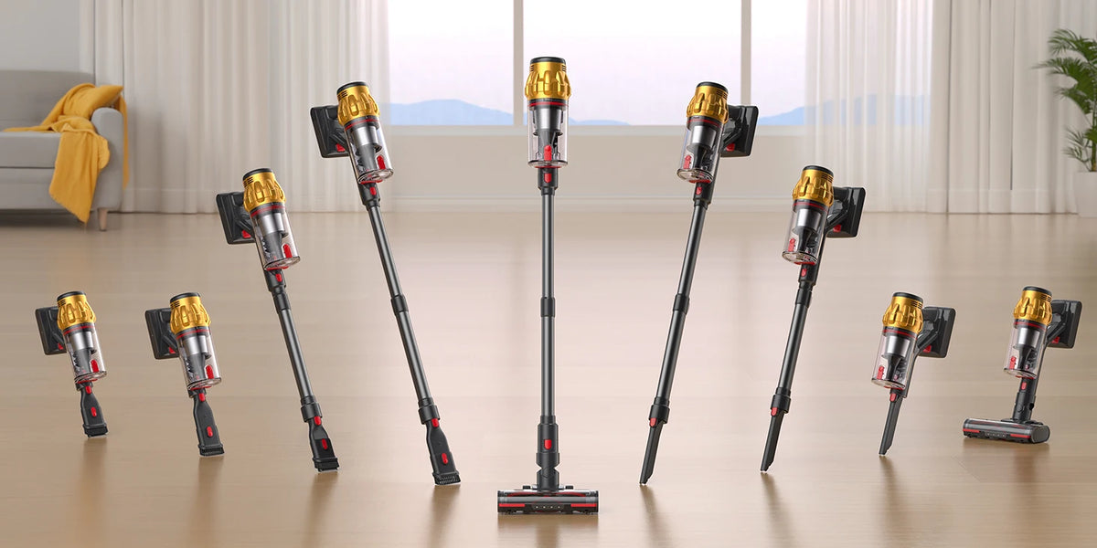 Lubluelu G11 Cordless Vacuum Cleaner 50kpa Powerful Suction