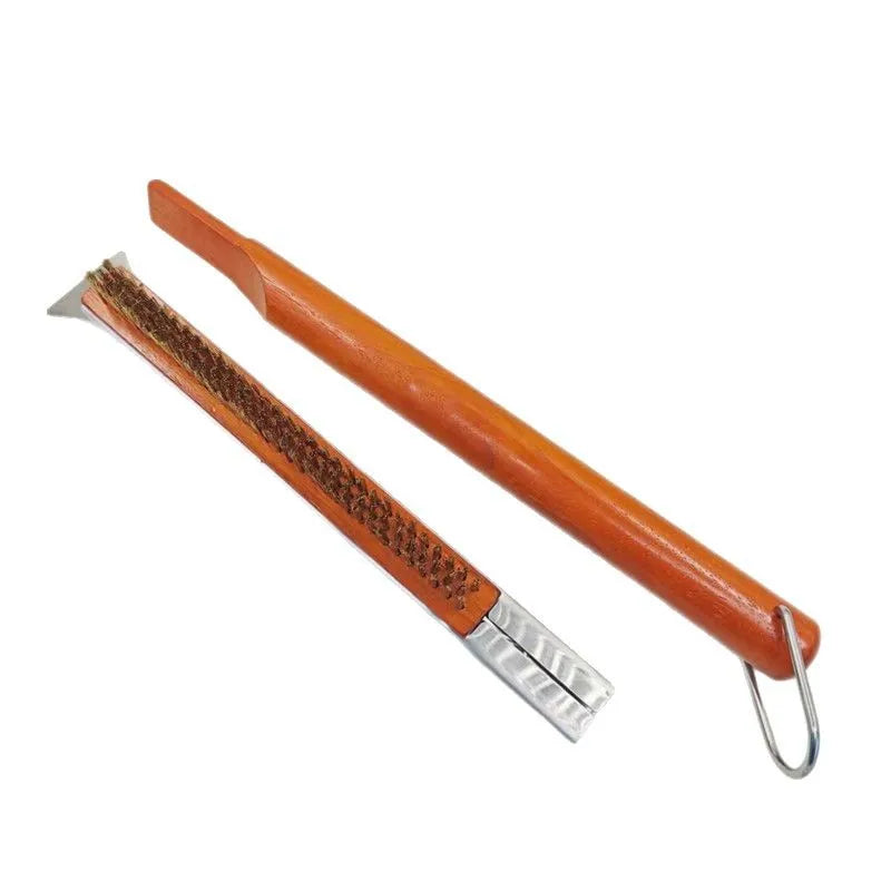 Pizza Oven & Stone Brush Scraper 21in Clean
