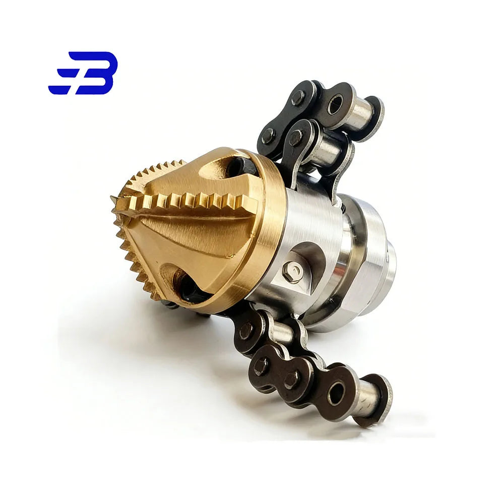 High Pressure Pipeline Dredging Nozzle Diamond Tip Rotating